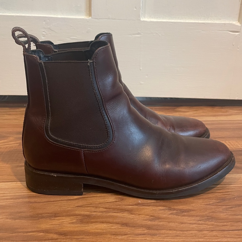 🌵Thursday Boots Cognac Leather Rubber Sole Size 8.5